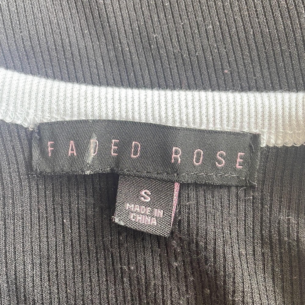 Ying Yang Ribbed Top 💜 - Picture 5 of 6